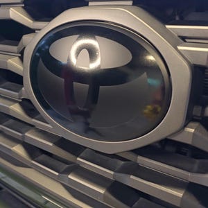 2016-23 Toyota Tacoma  Front Emblem Chrome Delete Decal