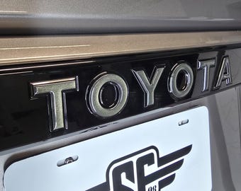 2024-27 up Tail gate Handle inlay Lettering Toyota Land Cruiser LC250 Prado