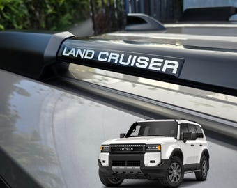 2024-26 land cruiser LC 250 Prado Roof Rack Emblem (domed Decals) 1Pair