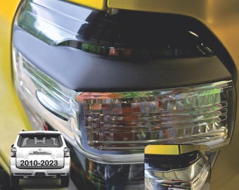 Toyota 4Runner Rear Tail lights Top Protection Black Film 2010-2023(2pcs Left and Right)
