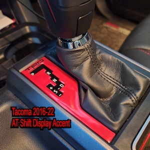 TACOMA 3rd Gen 2016-2023  AT Shift Indicator Domed sticker