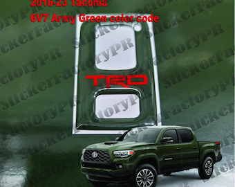 TACOMA (2016- 2023) 3rd Gen Key fob TRD , PRO Domed Raised Decals (1 Piece each) Tacoma