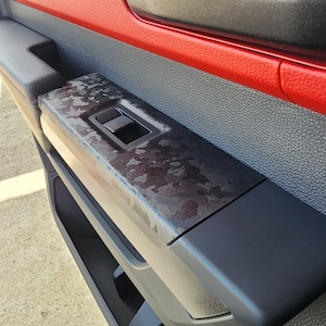 Door Controls Faces Wraps -Toyota TUNDRA 2022-24+(4 pieces Kit)