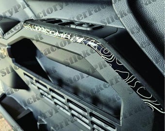 2024-25 4th. Gen TACOMA Windows control panel Overlays for front doors only 2-pieces kit