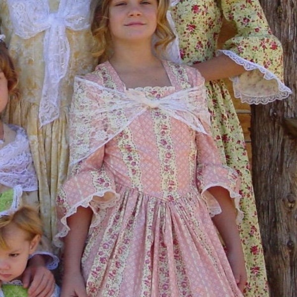 Kids Girl's Colonial Period Costume main image 1