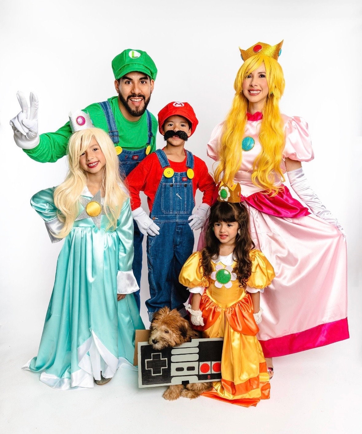 open lace back dress Super Mario Fancy Dress | Princess Peach Dress Up