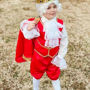 King George Hamilton Costume Historical Clothing Dress up Outfit Child ...