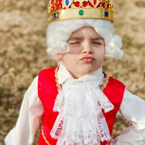 King George Hamilton Costume Historical Clothing Dress up Outfit Child ...