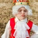 King George Hamilton Costume Historical Clothing Dress up Outfit Child ...