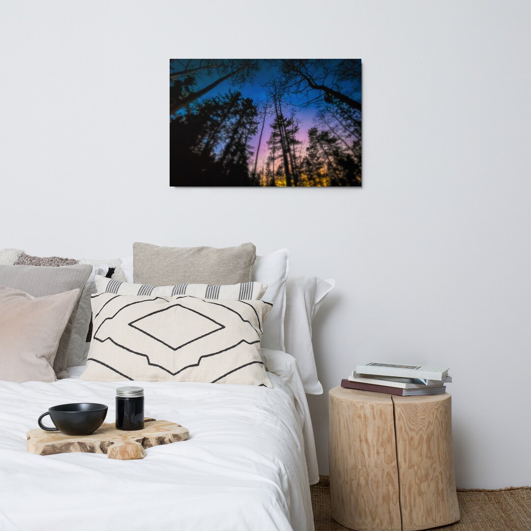 Metal Photography Print, Wall Decor, Mountain Sunset Photography, Sunset Photography, Home Decor