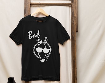 Bad Ass Funny Donkey T-Shirt | Gift for Animal Lover | Humor T-Shirt for Men and Women