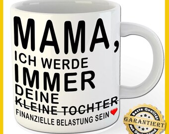 Kaffeebecher Retro Mama Kaffeetasse Keiner ist perfekt aber als Mutter ist 