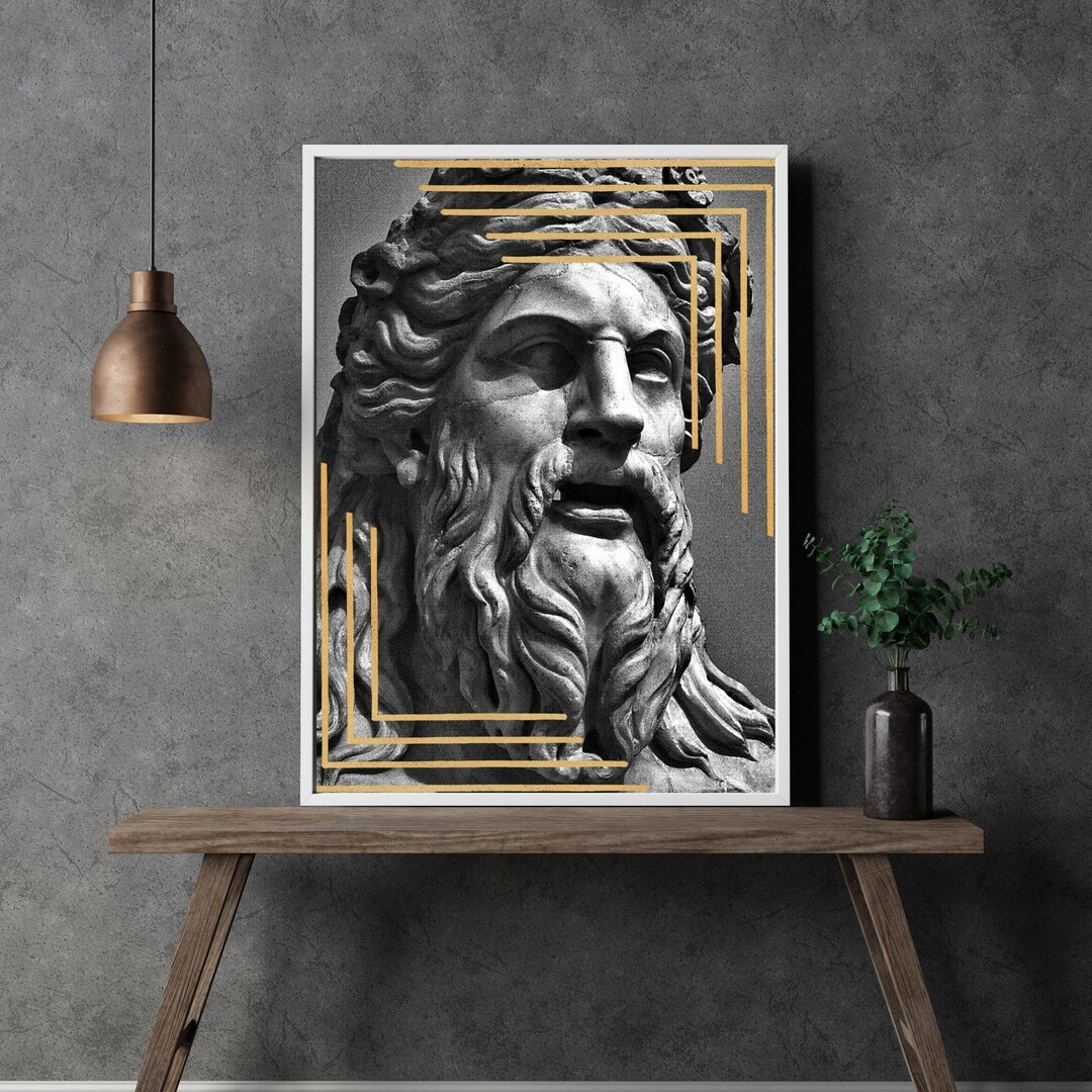 Zeus Series Three Zeus Wall Art Zeus Printable Art Zeus - Etsy