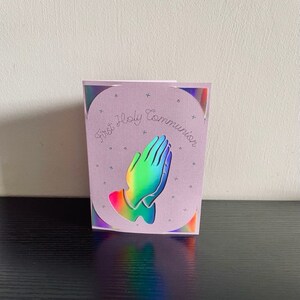 First Holy Communion Card