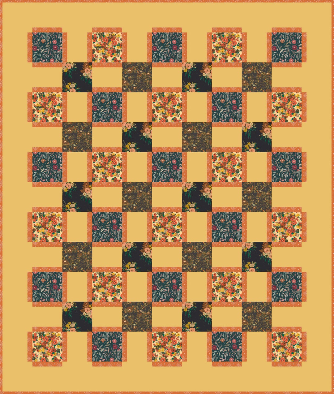 Trellis Quilt Pattern PDF Etsy
