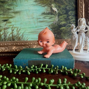 Vintage Rubber Crawling Kewpie Baby Doll