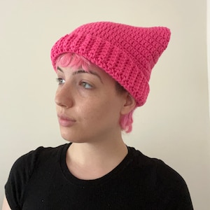 Cat Ear Hat - Cat hat - Cat beanie - Pink hat - Cat ear - Winter hat