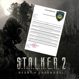 Stalker Stalker 2 Pass Zona exclusiva Colección de coleccionistas de mutantes de Ucrania Zona de cosplay Chernobyl Chernobyl DIY *Descarga digital*