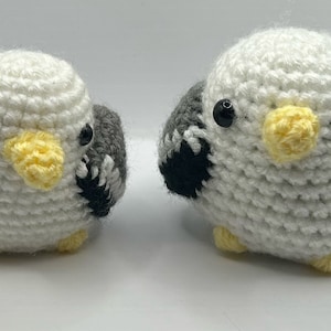 Crochet Seagull Plush: Handmade Bird Toy