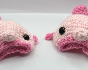 Crochet Blobfish Buddy: Handmade Plush Toy
