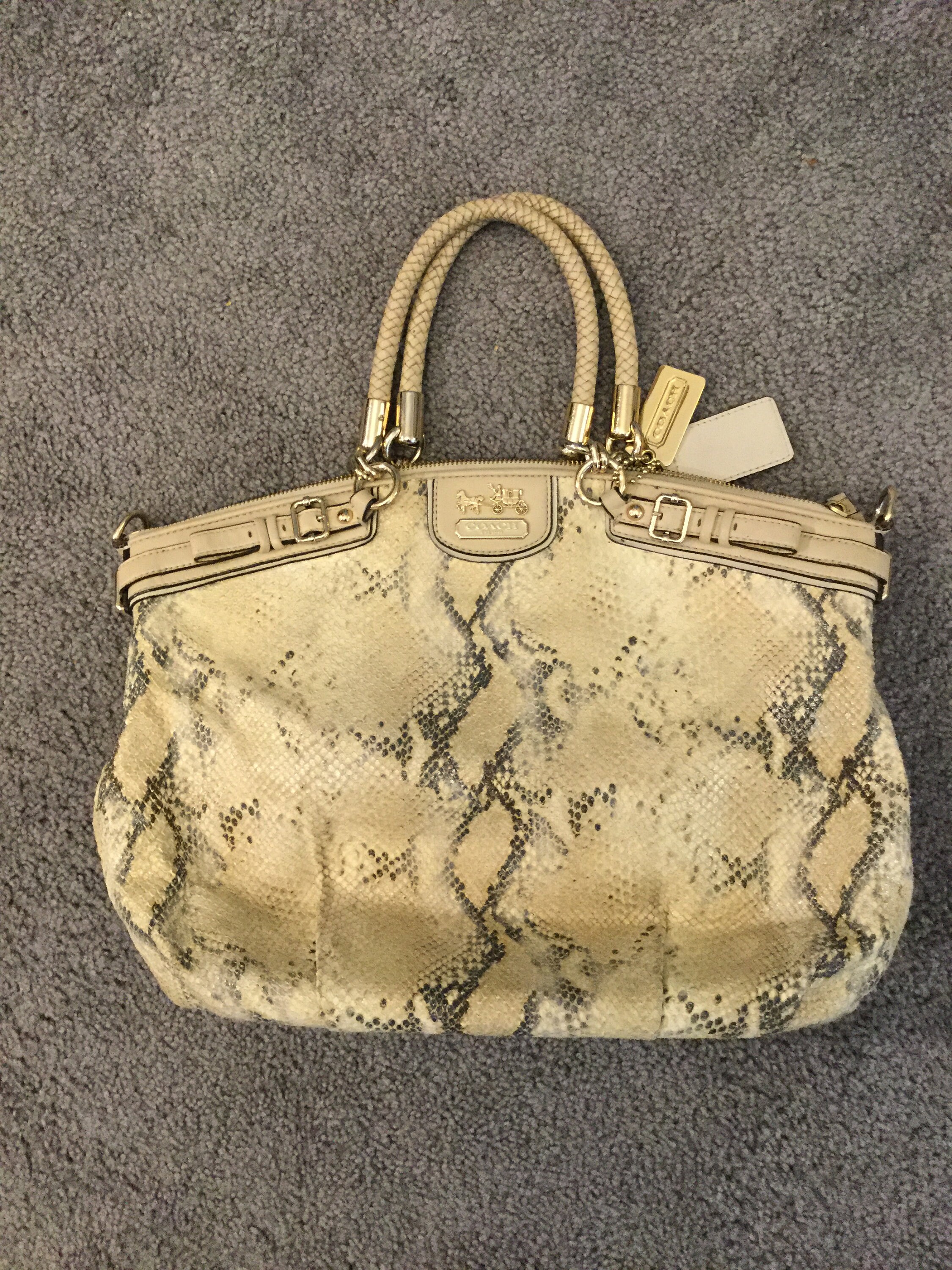 バッグ Coach handbag Legacy Python Nylon Coach Python Bags & Handbags for Women for sale | eBay