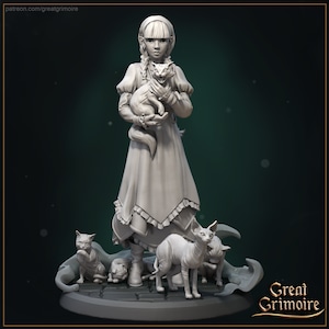 Peinta 3D - High quality 3D resin print from Peinta 3D - Resin figurine to paint from Great Grimoire, Lodge of the Dark Universe