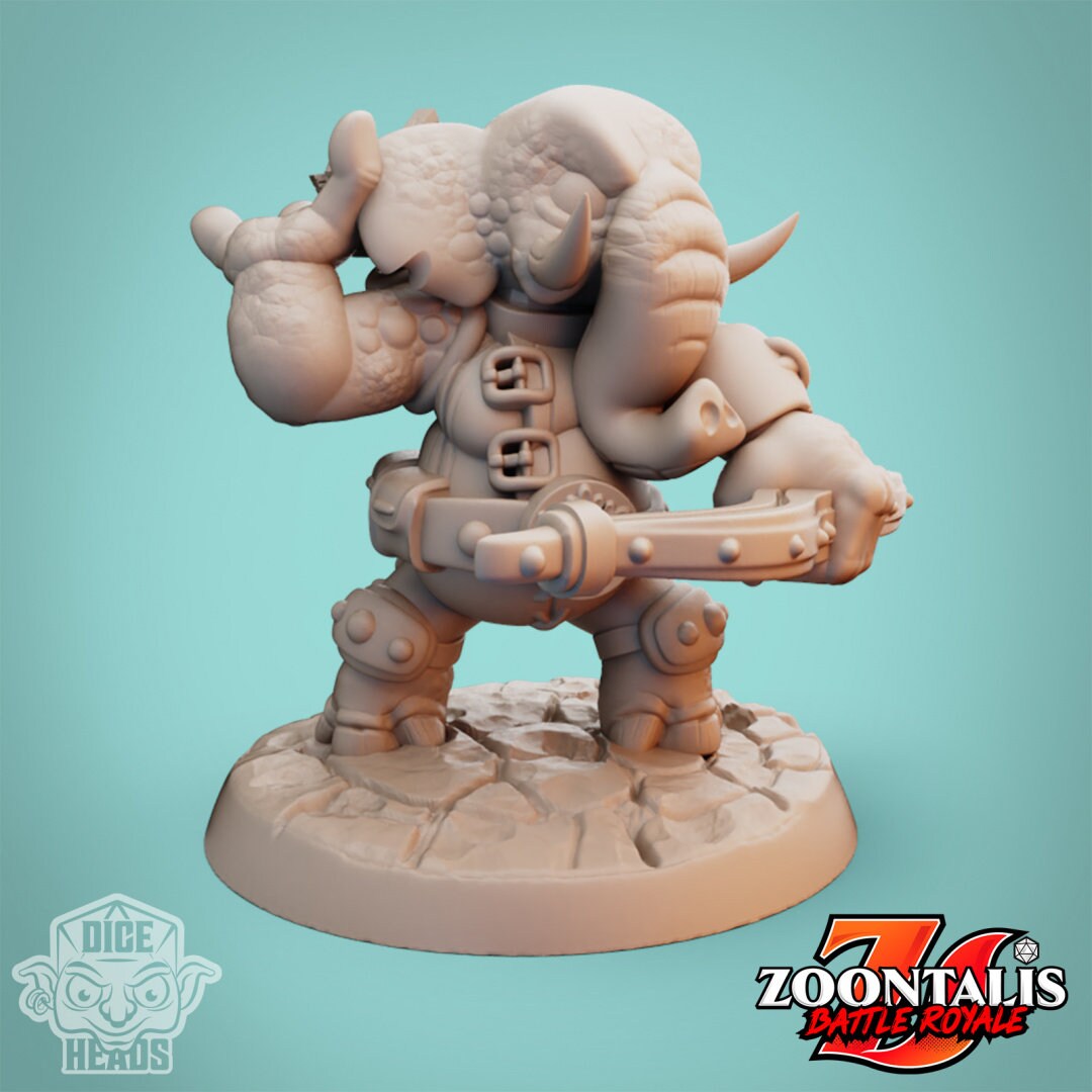 Peinta3D – Figurine Résine à Peindre Stormborg Frost Giant 143 Mm + Socle – Idée Cadeau Unique
