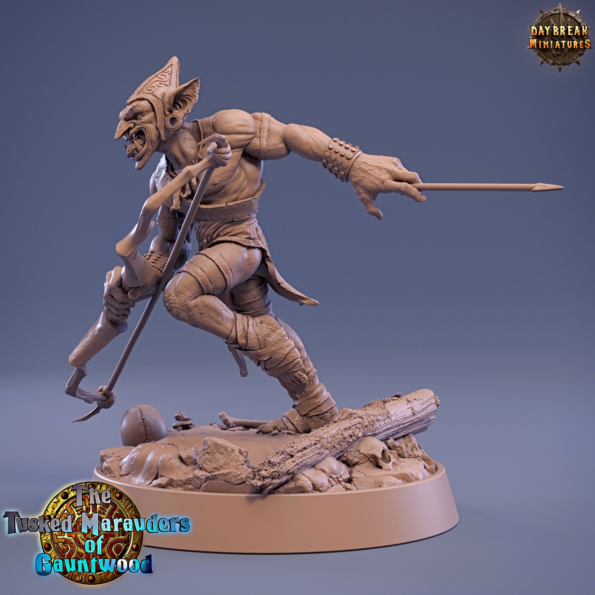 Peinta 3D - Paintable Resin Figurine by Daybreack, World the