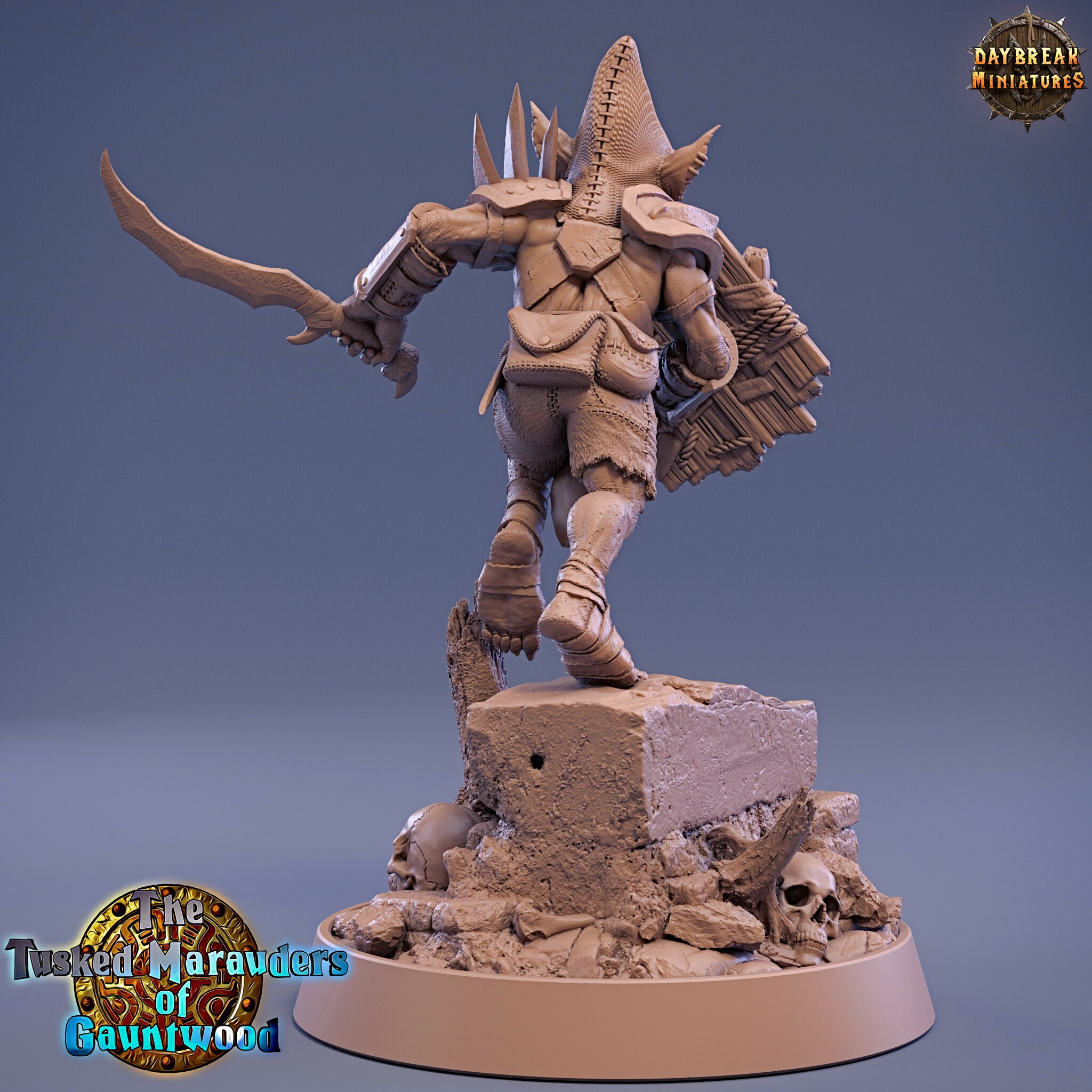 Peinta3d - Resin Figurine to Paint, World the Tusked