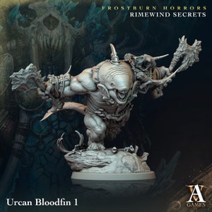 Peinta 3D - High quality 3D resin printing from Peinta3D - Resin figurine to paint - Frostburn Horrors Universe - Rimewind Secrets