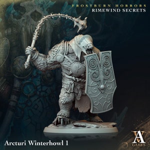 Peinta 3D - High quality 3D resin printing from Peinta3D - Resin figurine to paint - Frostburn Horrors Universe - Rimewind Secrets