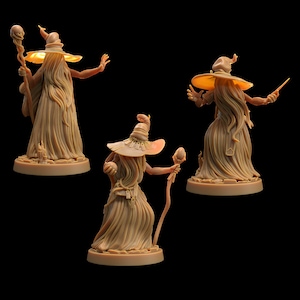 Peinta 3D - High quality 3D resin print from Peinta 3D - Resin figurine to paint, in the Halloween Weird World - Hair