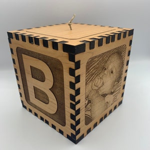 Custom Baby Block Keepsake