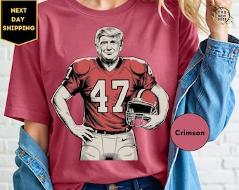 Comfort Colors Trump American Football Shirt, God Bless Trump Shirt, President Donald Trump 2024 Shirt, Support Trump