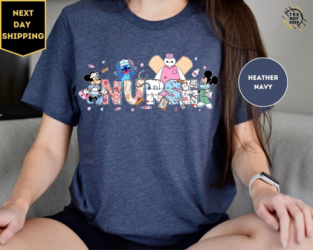 Nurse Shirt, Nurse Week Shirt, Nurse Appreciation Shirt, Nurse Gift Shirt, Rn Shirt, Nurse Disney Shirt, Disney Shirt Teewhiz