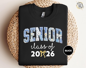 Senior 2026 Shirt, Graduation Gift, Class Of 2026 Tshirt, Senior Support Tee, 2026 Class Pride Top, School Spirit Outfit
