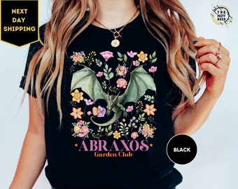 Women's Book Lover Shirt – Wildflowers & Books Print T-Shirt For Reading Enthusiasts & Teachers - View #4
