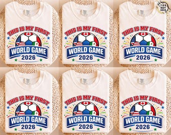 2026 World Game Shirt, Soccer World Tournament T-shirt, International  World Game Day Tees, Sport Fan Sweatshirt
