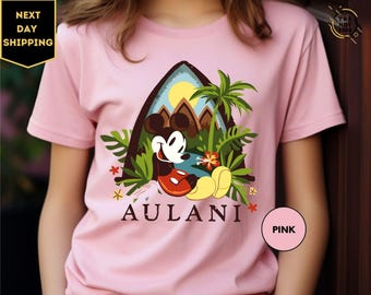 Vintage Aulani Mickey Shirt, Aulani Disney Shirt, Disney Hawaii Shirt, Disney Trip Vacation Shirt, Disney Gift Shirt