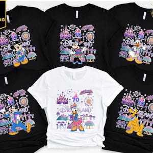 Disneyland 70th Anniversary Shirt, Disneyland Resort T-Shirt, WDW Family Vacation Shirt, Mickey&Co Matching Shirt, Magic Kingdom Tee