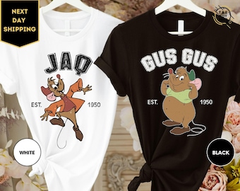 Gus Gus Shirt, Jaq Shirt, Cinderella Mice Shirt, Gus Gus Trip Shirt, Disney Gus Gus Tee, Jaq Disneyworld Shirt, Disney Trip