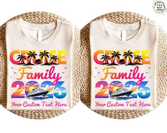 Family Cruise 2026 Shirts, Adults Kids Family Cruise T-shirt, Matching Family Cruise Shirts and Sweater, Making Memories
