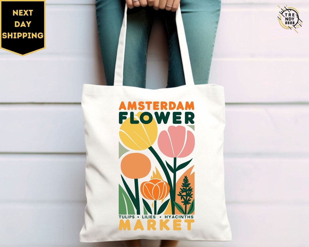 Flower Market Wildflowers Tote Bag main image 1