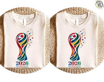World Countries Shirt, World Game 2026 T-shirt, USA Canada Mexico Germany England France Tee, Soccer Fan