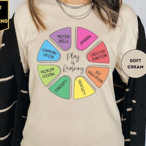 Play Is Learning Shirt, Teacher Appreciation Shirt, Kindergarten Shirt, Preschool Teacher Shirt, Teacher Life T-Shirt