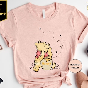 Vintage Pooh Shirt, Minimal Winnie The Pooh Shirt, Disney Trip Shirt, Disney Family Matching Shirt