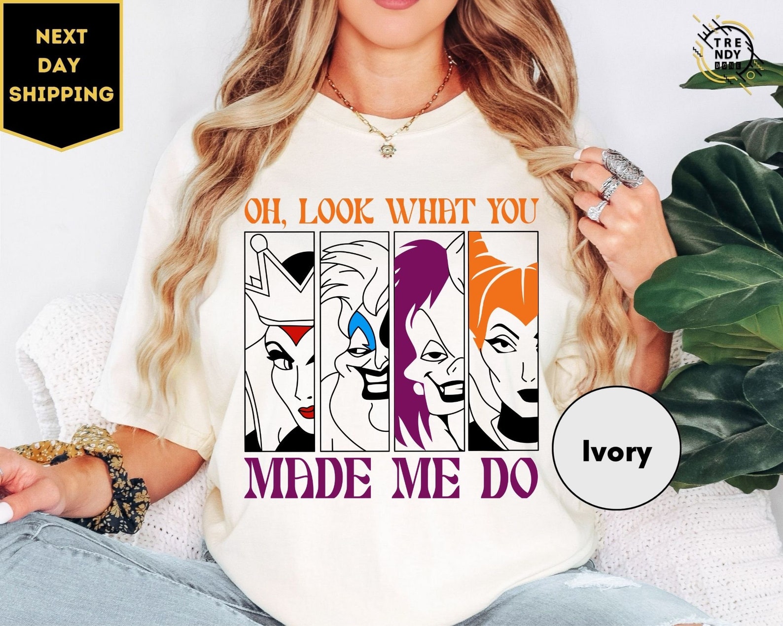 Comfort Colors Oh Look What You Made Me Do Disney Villains Shirt, Classic Disney Villains Shirt