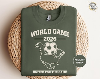 USA Soccer Shirt, 2026 American Flag Football Fan T-Shirt, United States Dominate The Game Tee, Soccer Shirt