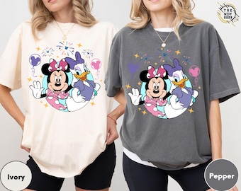 Minnie And Daisy Shirt, Disney Besties Matching T-Shirt, Disneyland Trip Tee, Magical Kingdom Sweater, Girls Weekend