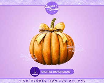 Lindo lazo de coqueta simple PNG de calabaza - Calabaza de niña - Especias de calabaza - Temporada de calabaza - Sublimación - Chica de otoño - Clipart de calabaza